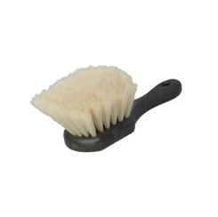 8.5” Short Handle Blonde Boar Wheel/Rim Brush (very soft)